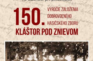 Oslava 150. výročia založenia DHZ